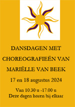 afbeelding van de flyer over het 'Dansdagen in Drongen' in Drongen, bei Gent linkt naar de flyer